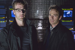 Van Der Beek (Dawson, Dawson's Creek) and Perry (Dylan, Beverly Hills 90210) star in The Storm, airing Sunday on NBC.
